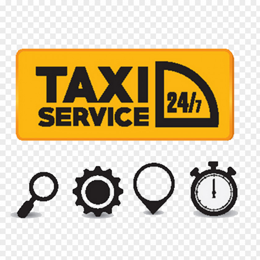 Taxi Element Taxicabs Of New York City Yellow Cab Illustration PNG