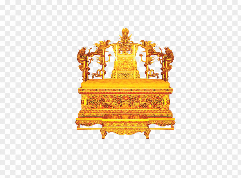 Throne Forbidden City Emperor Of China Qing Dynasty PNG