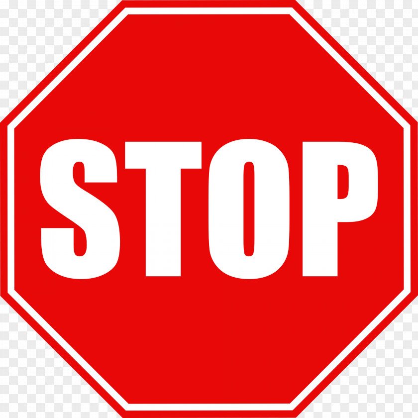 Traffic Signs Stop Sign Clip Art PNG