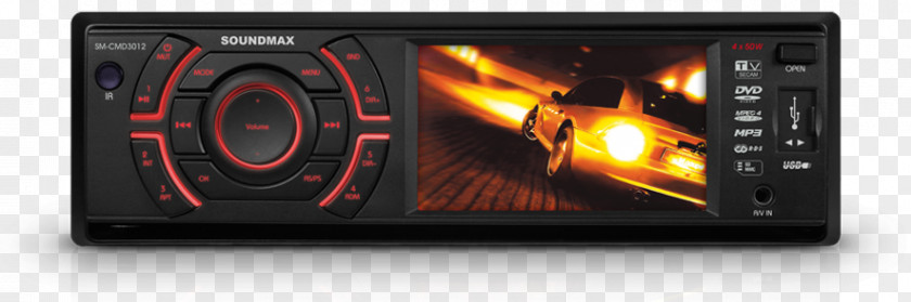 Car Vehicle Audio Tuner DVD Computer Monitors PNG