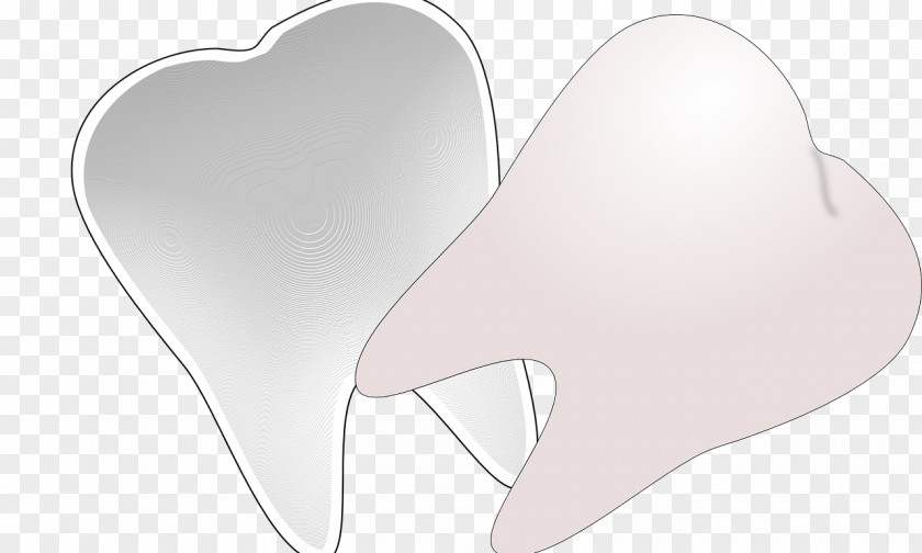 Design Heart Tooth PNG