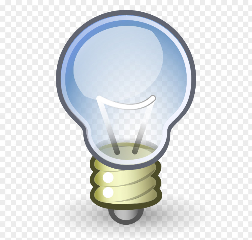 Lightbulb Icon Incandescent Light Bulb PNG