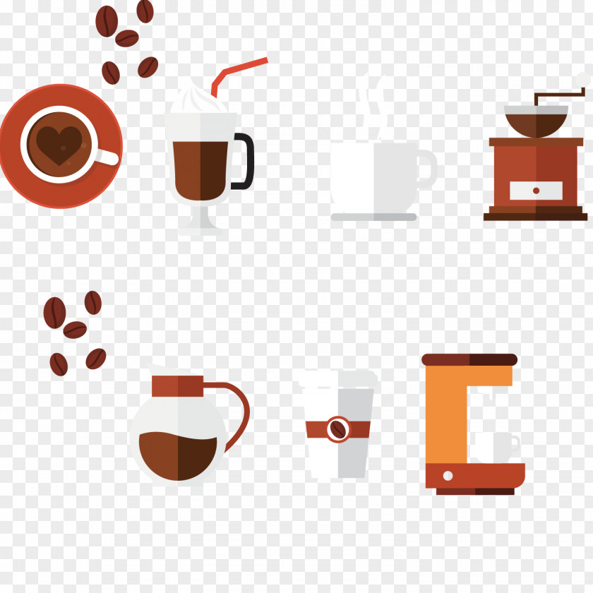 Coffee Production Element Cup Cafe PNG