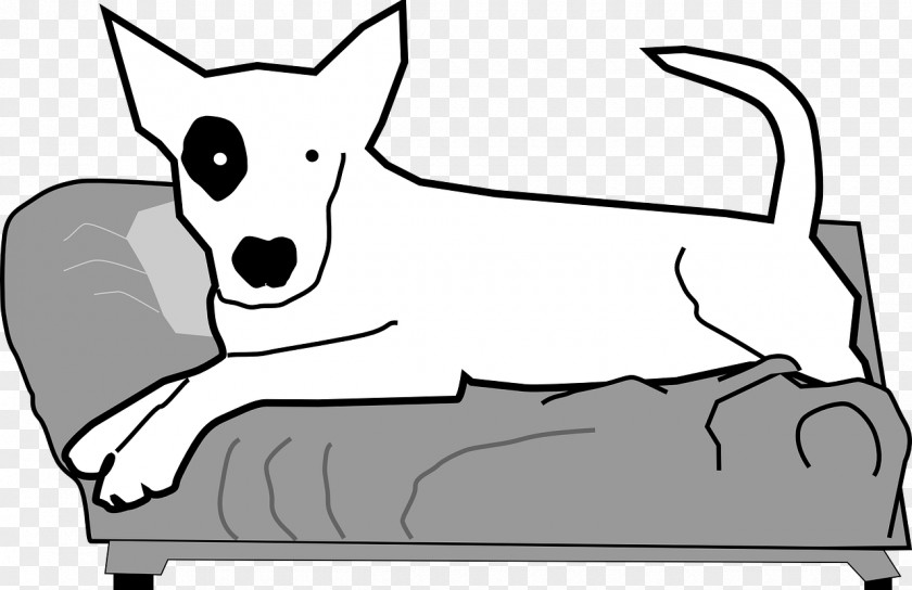 Couch Bull Terrier Pit Puppy Clip Art PNG
