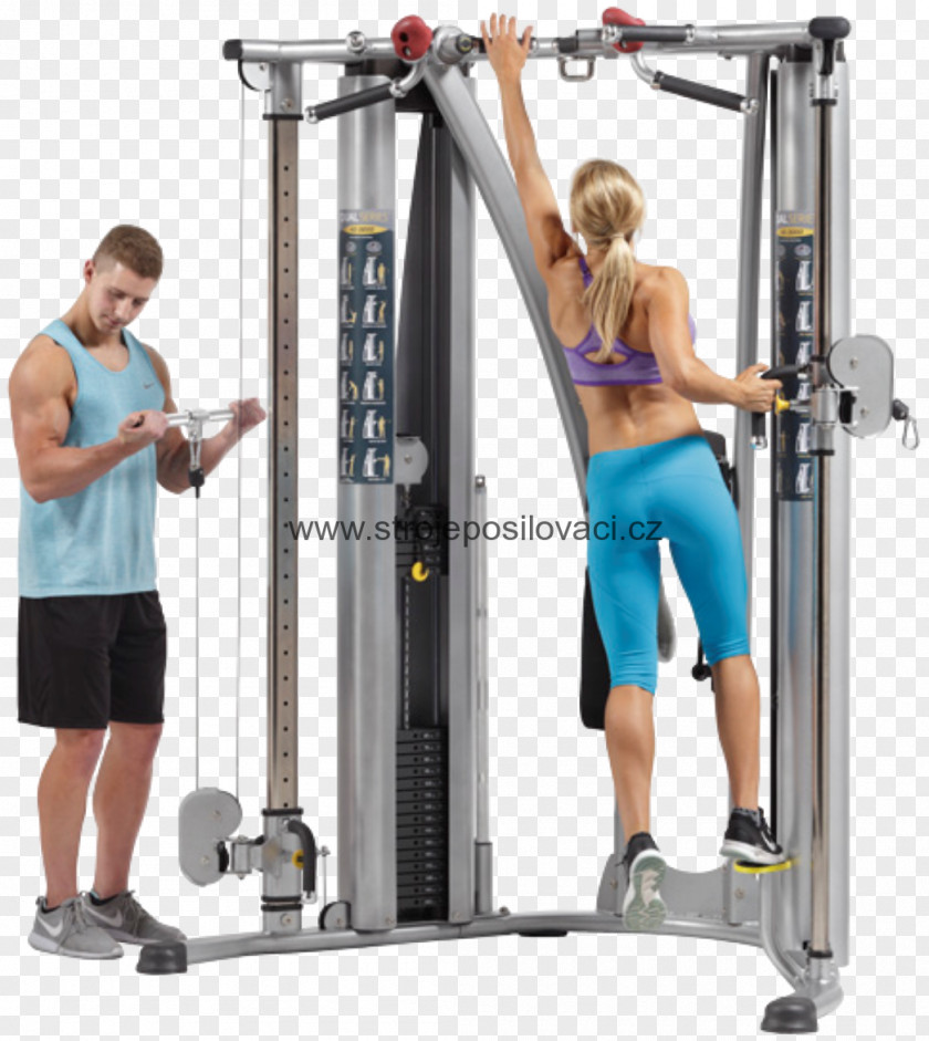 Hoist Fitness Equipment Weight Training Centre Pulley Machine PNG