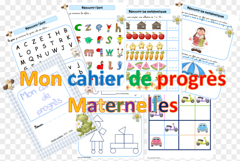 Madel Kindergarten Notebook Petite Section School Game PNG
