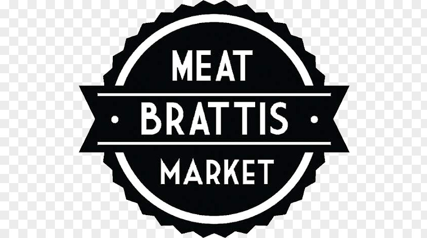 Meat Market Logo Graphic Design PNG