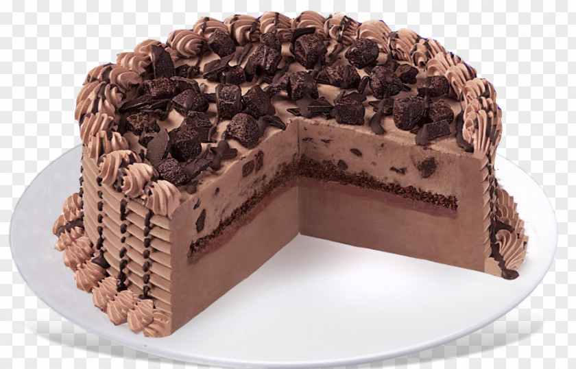 Chocolate Cake Truffle Fudge Dairy Queen PNG