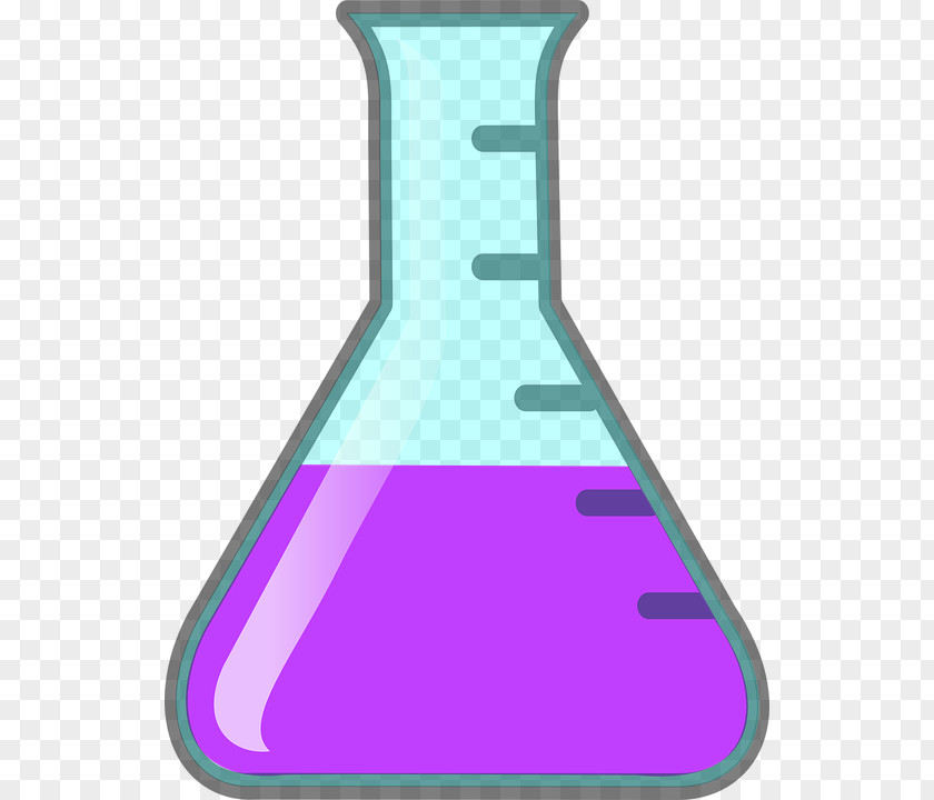 Liquid Science Experiment Chemistry Laboratory Flasks PNG