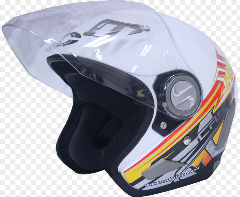 Motorcycle Helmets White Blue PNG