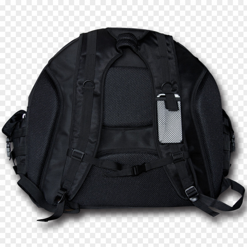 Nylon Bag Backpack Black M PNG