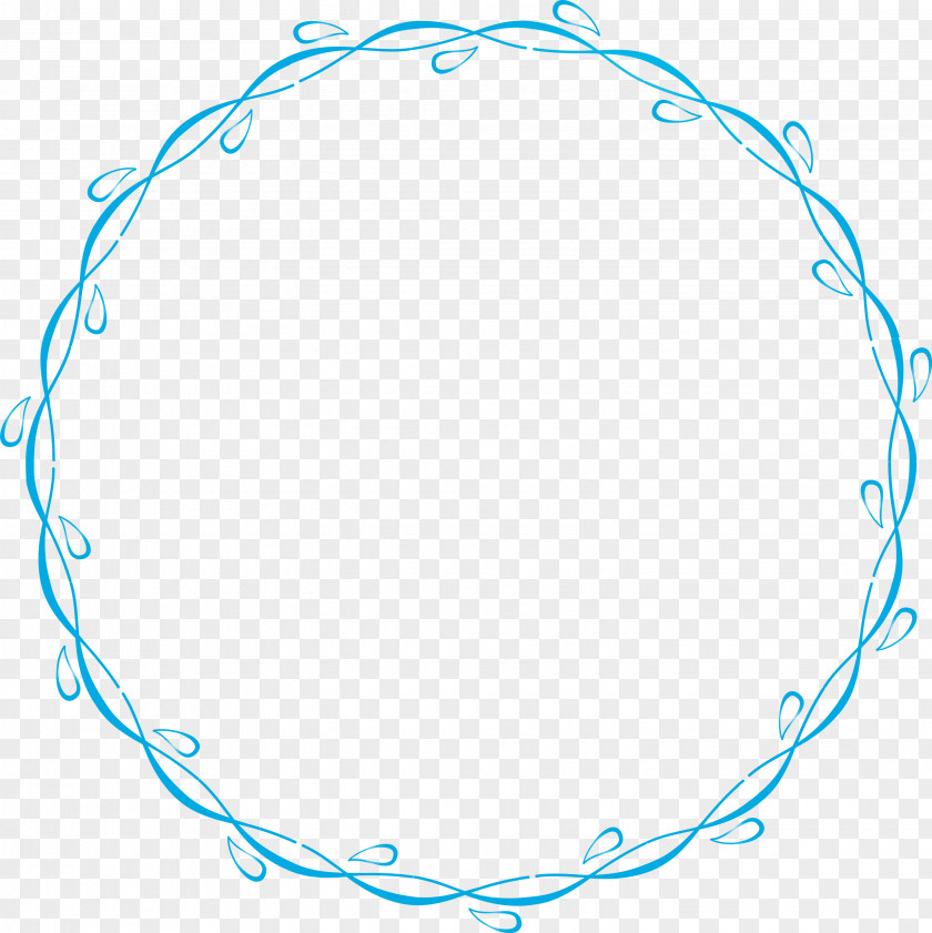 Simple Circle Frame Classic PNG