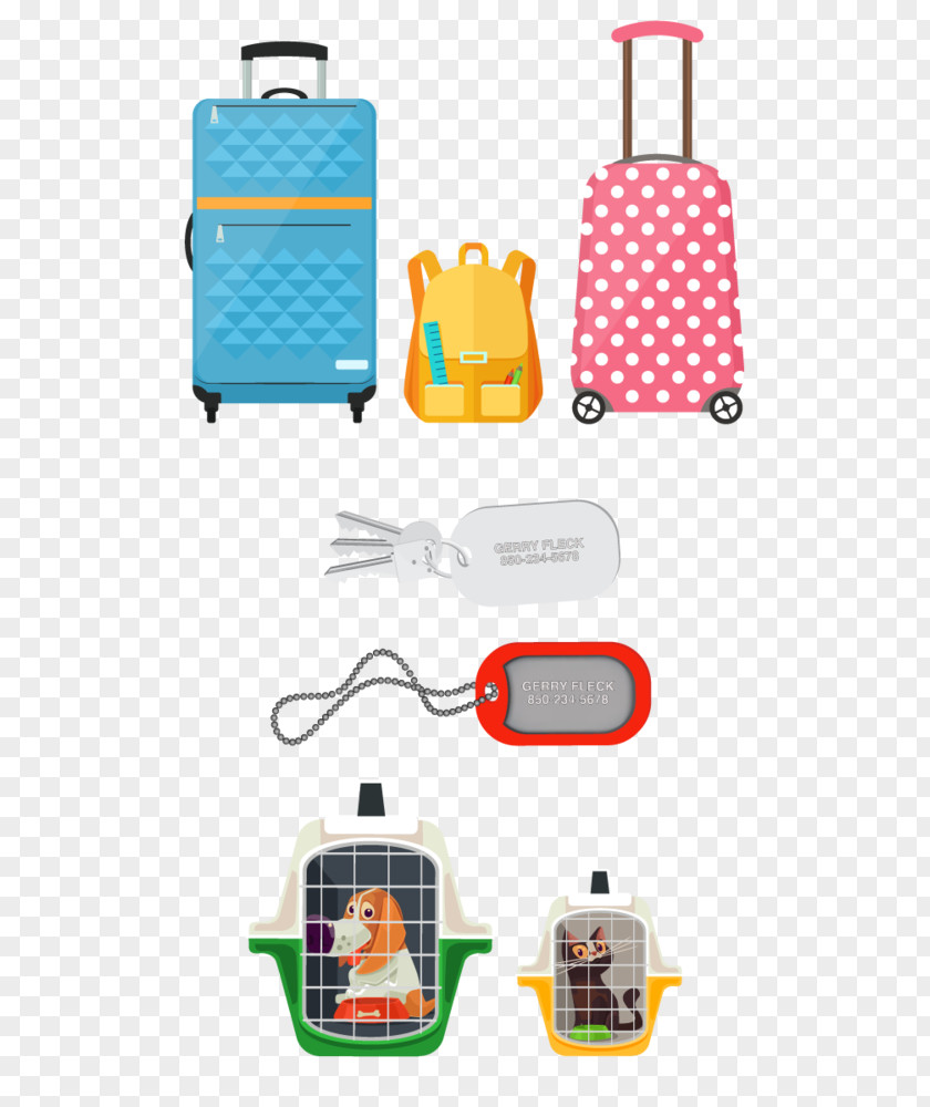 Bag Tag Baggage Backpack PNG