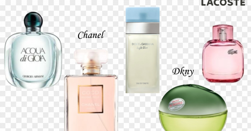 Chanel No. 5 Perfume Eau De Parfum Acqua Di Giò Armani Glass Bottle PNG