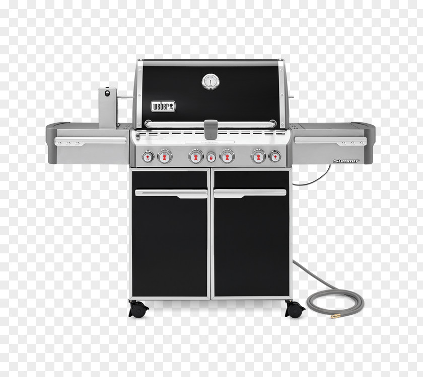 Gas Stove Grill Barbecue Weber Summit E-470 Weber-Stephen Products Natural Grilling PNG