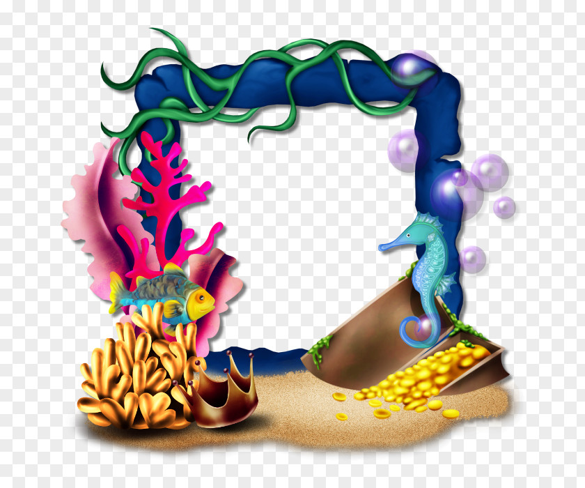 Mermaid Theme Organism Clip Art PNG