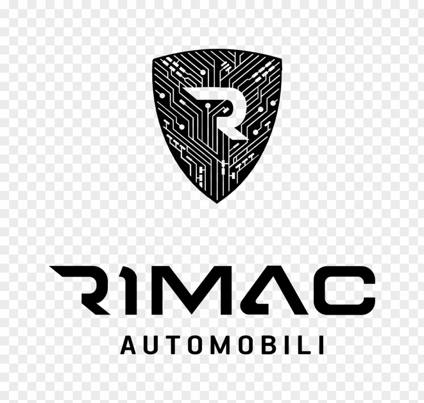 2018 Vector Rimac Concept One Automobili Car Electric Vehicle Logo PNG