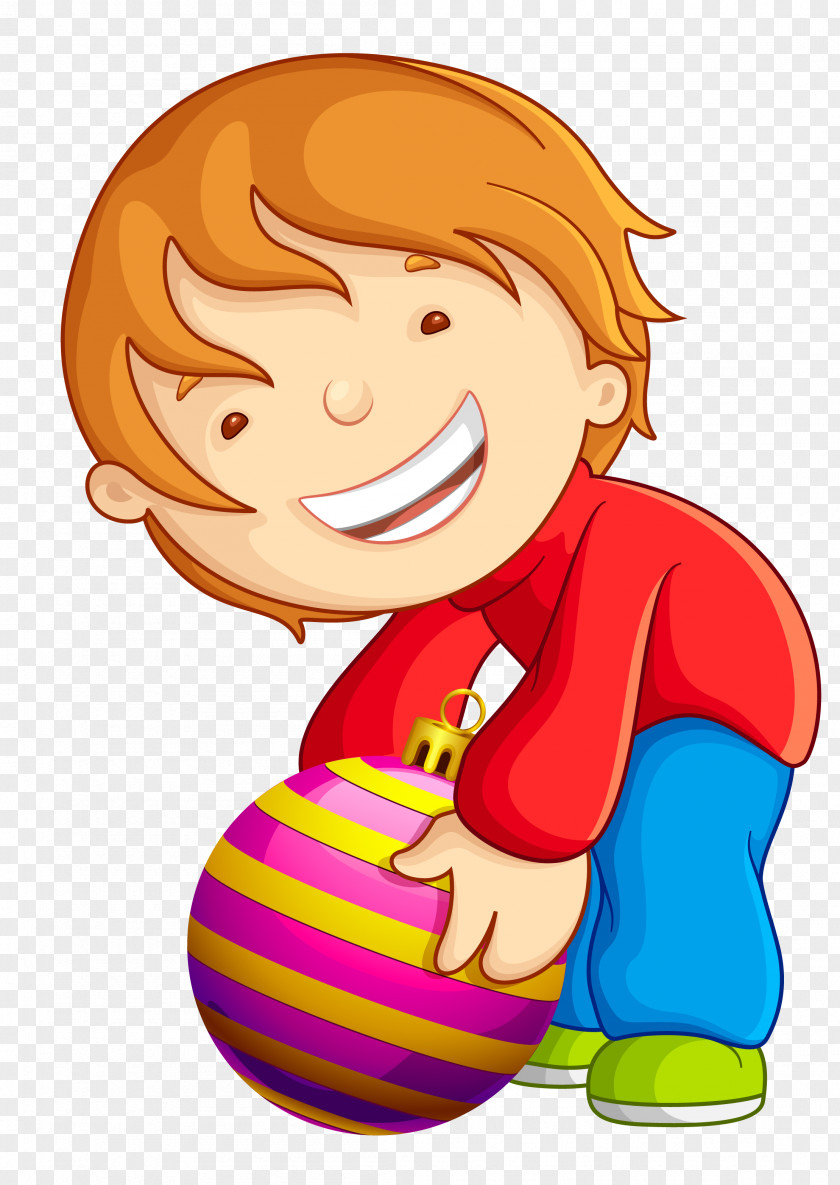 Boy Child Ball Play Clip Art PNG