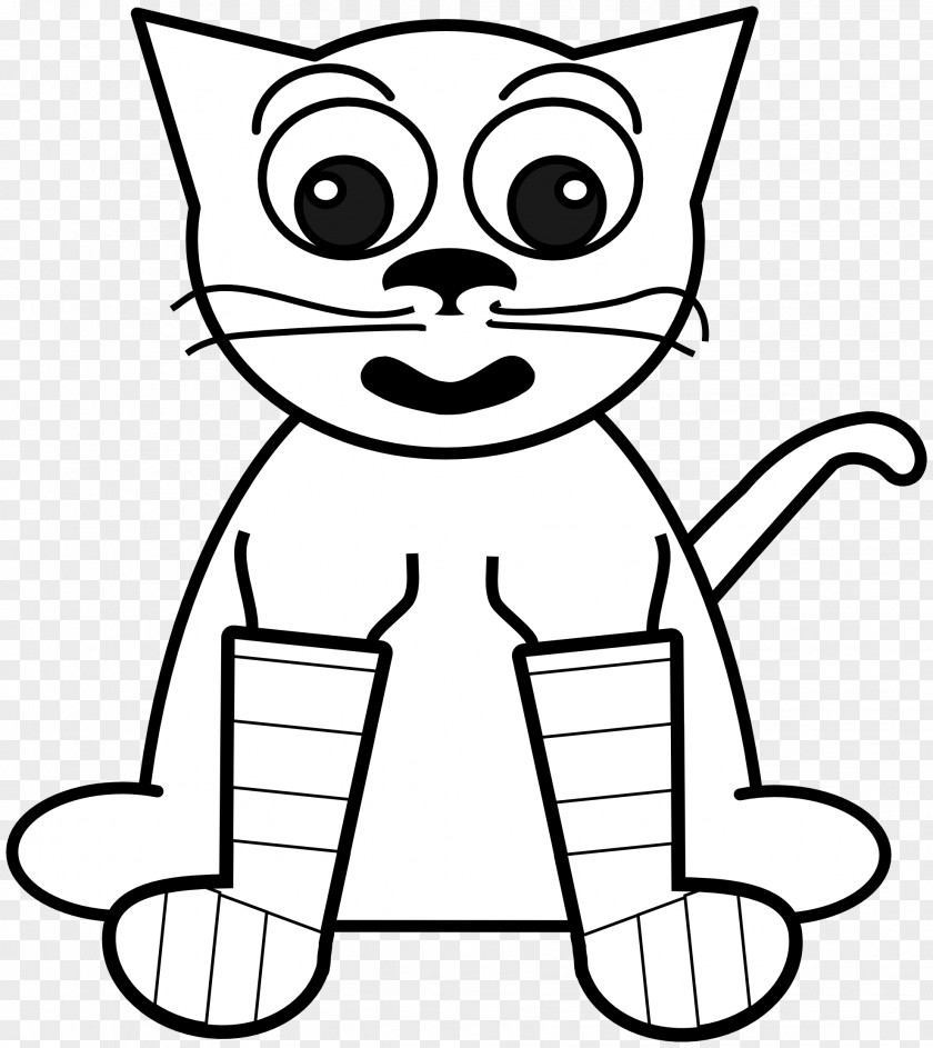 Rainbow Cliparts Black Cat Sock Clip Art PNG