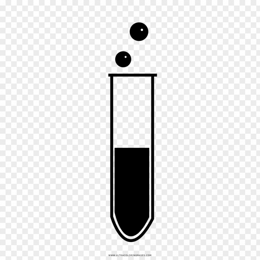 Tubo Drawing Test Tubes Coloring Book Laboratory Ausmalbild PNG