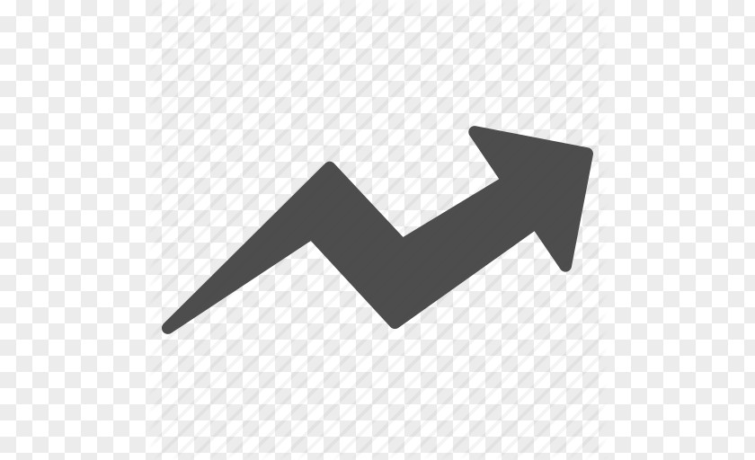 Arrow, Chart, Diagram, Graph, Growth, Progress, Trend Icon Symbol Arrow Photography PNG