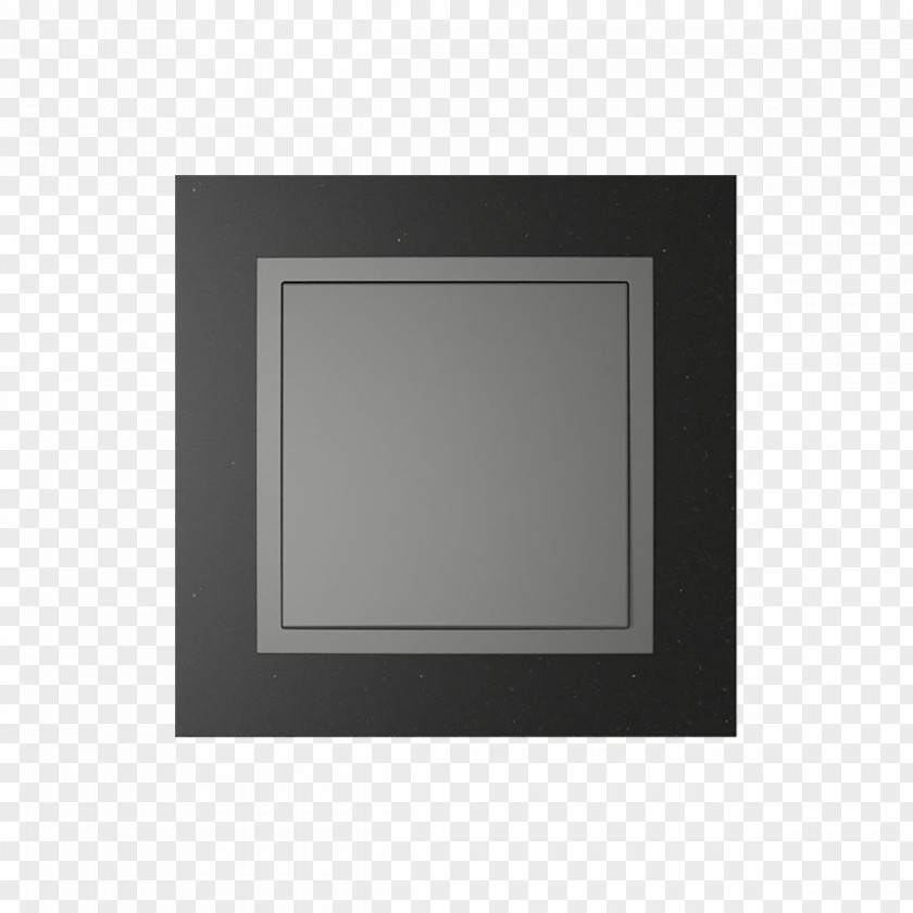Glass Picture Frames Black Grey Rectangle PNG