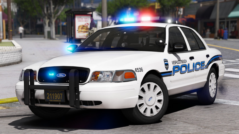 Police Car Grand Theft Auto V IV Ford Crown Victoria Interceptor PNG