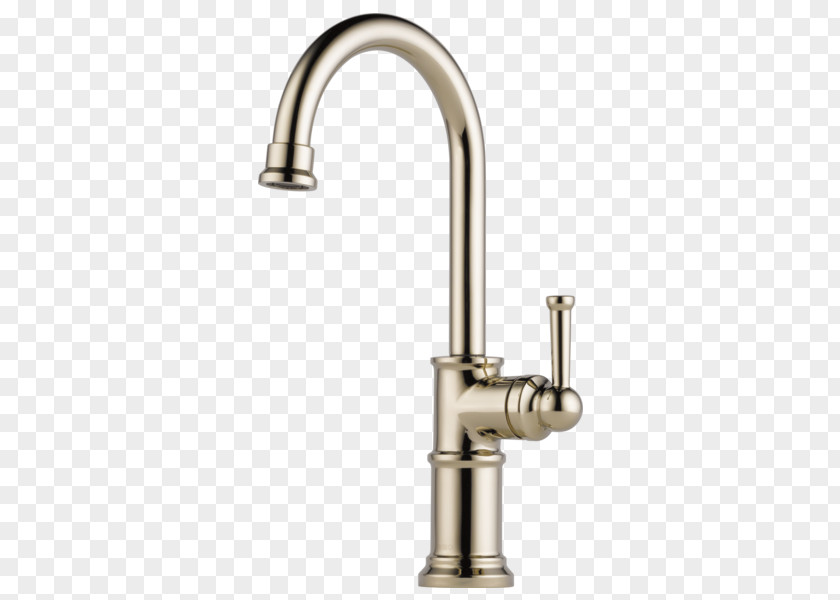 Water Faucet Tap Brushed Metal Sink Stainless Steel Moen PNG