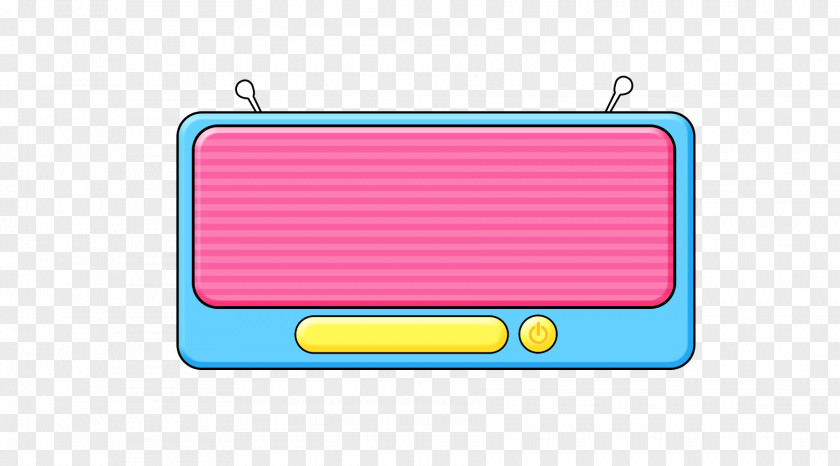 Cartoon TV Border Brand Technology Pattern PNG