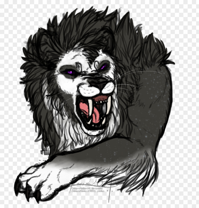 Cat Bear Werewolf Roar PNG