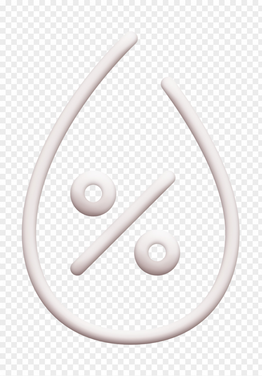 Lineal Weather Icon Humidity Wet PNG