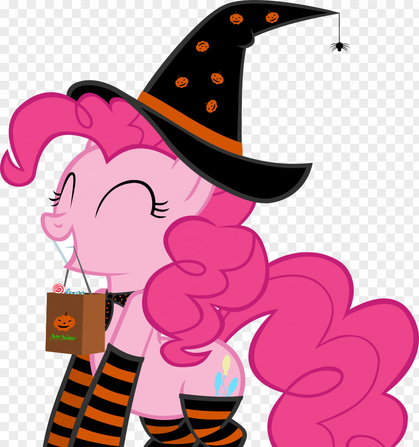 Pinkie Pie Trick-or-treating Coinky Dink World Halloween PNG