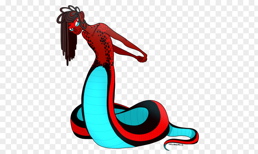 Red Snake Cartoon Clip Art PNG