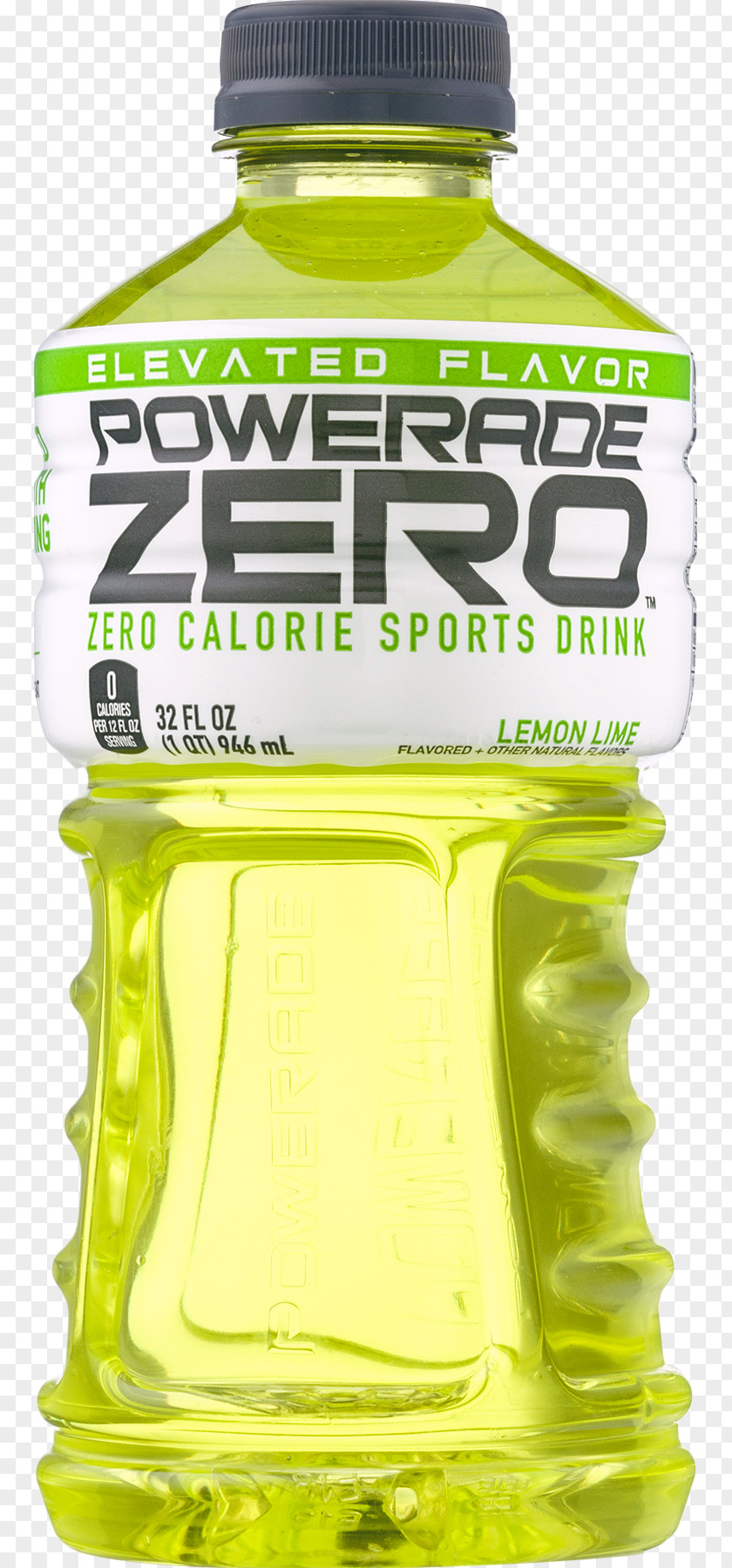 Bottle Sports & Energy Drinks Lemon-lime Drink Powerade Zero Ion4 PNG