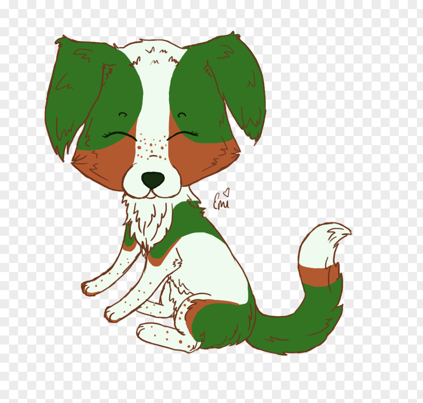 Dog Christmas Ornament Green Clip Art PNG