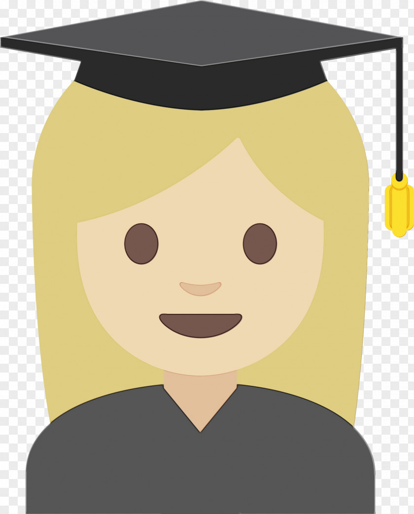 Headgear Smile Graduation PNG