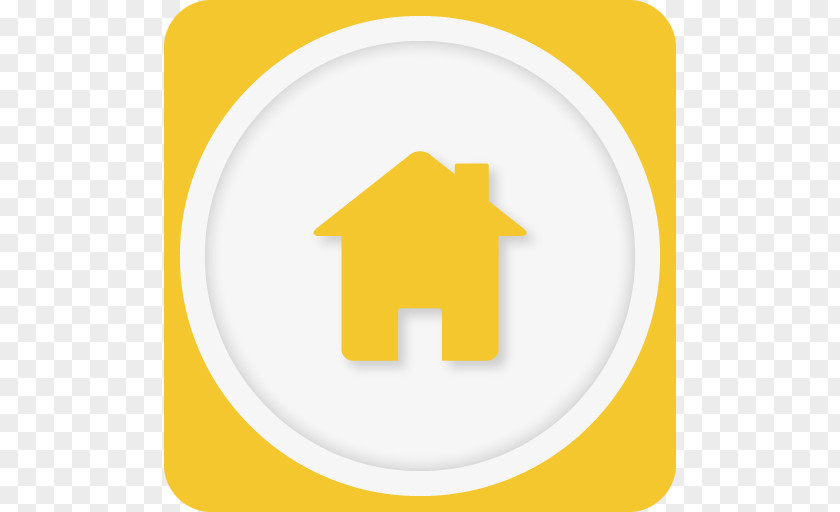 Home Area Symbol Circle Yellow PNG