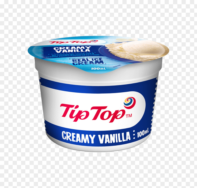 Ice Cream Vanilla Tip Top Milk PNG