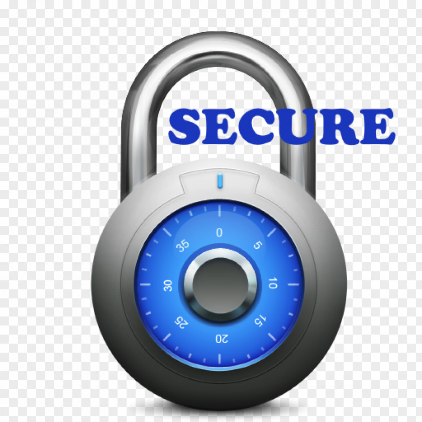 Secure Lock Clip Art PNG