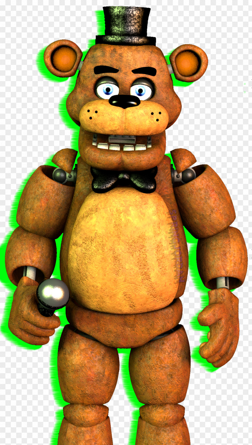 Tjoc R Freddy Cartoon Mascot Character PNG