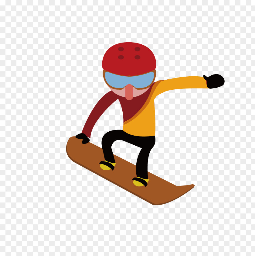 Vector Snowboard Snowboarding Skiing PNG