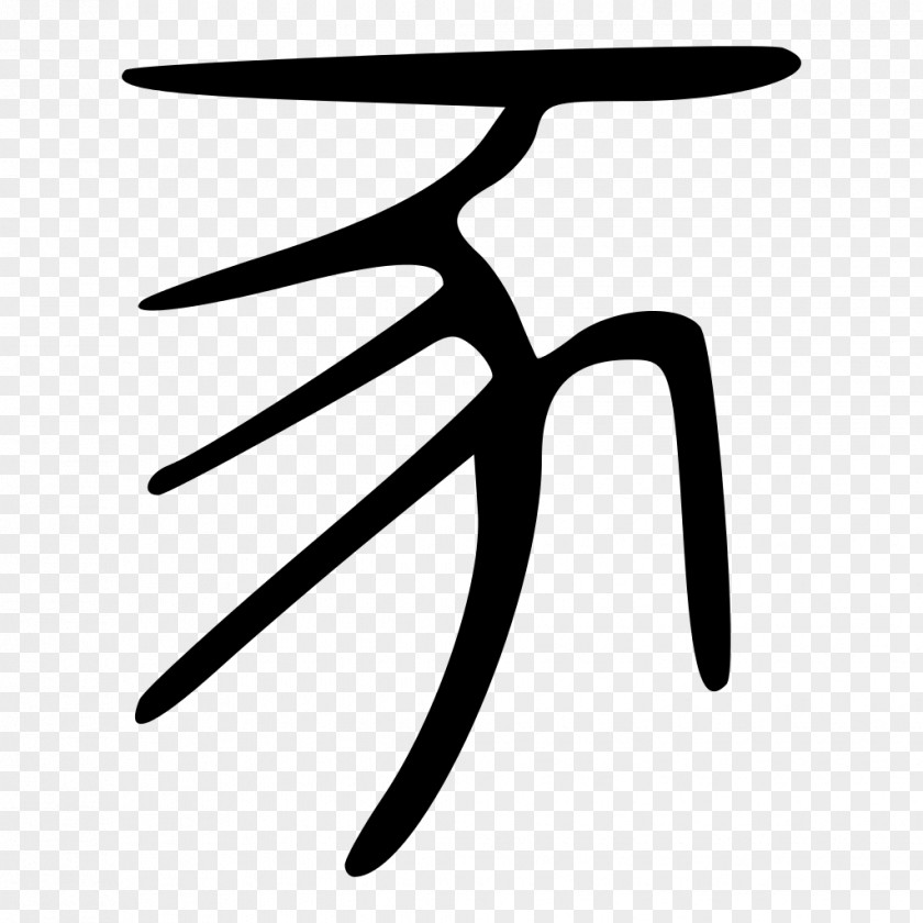 Domestic Pig Kangxi Dictionary Radical 152 Chinese Characters PNG
