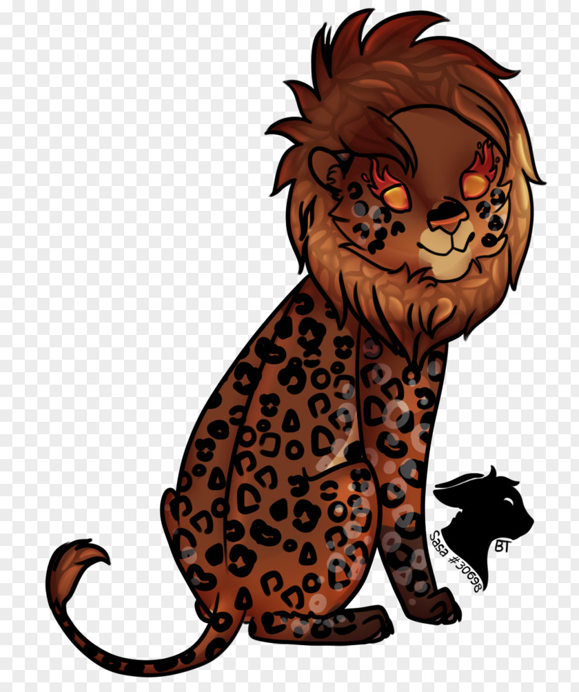 Tiger Lion Cat Clip Art PNG