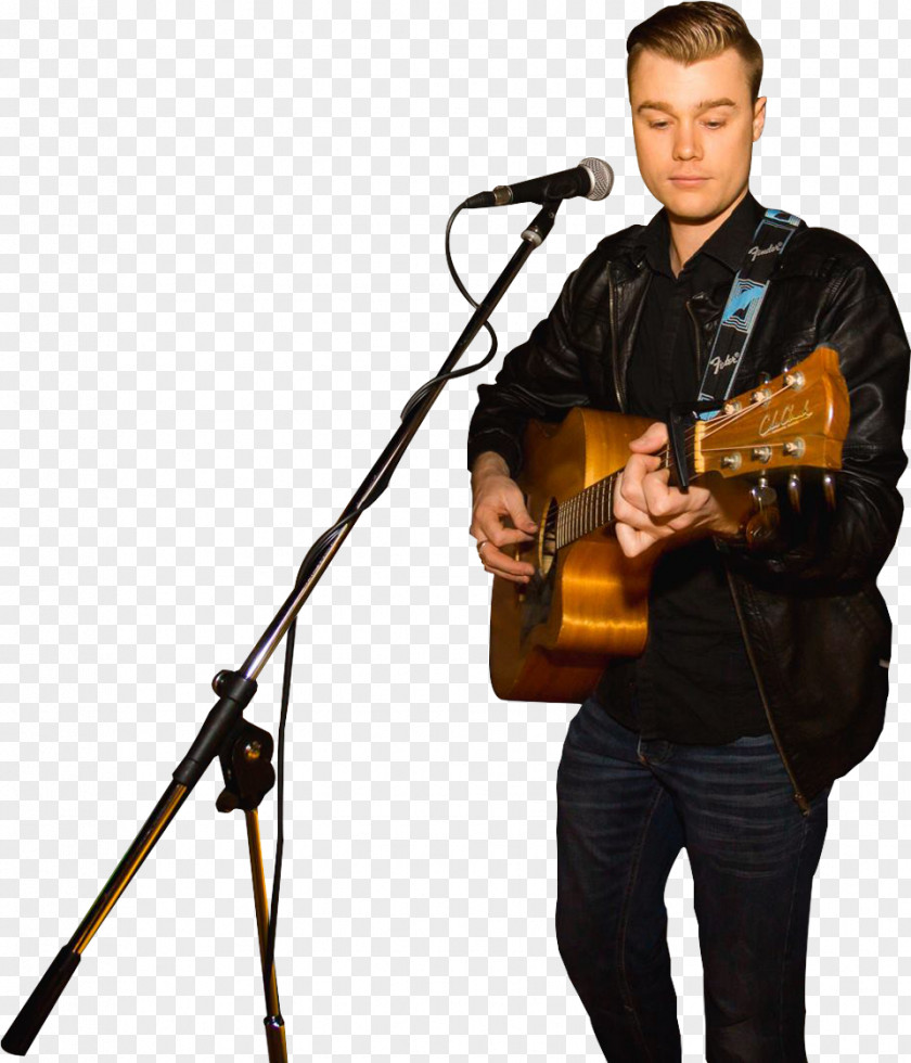 Bass Guitar Microphone Acoustic Musician PNG