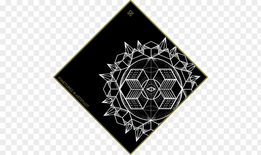 Ink Shading Material Sacred Geometry Mandala Overlapping Circles Grid PNG