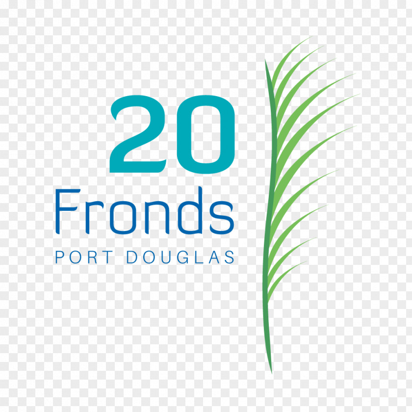 Port Douglas Car Hire 11 Fronds Logo Accommodation Boutique PNG