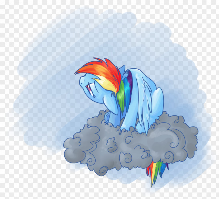 Rainbow Cloud Twilight Sparkle Dash Princess Luna Equestria Daily DeviantArt PNG