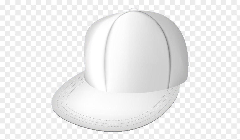 A White Cap Baseball Illustration Hat PNG
