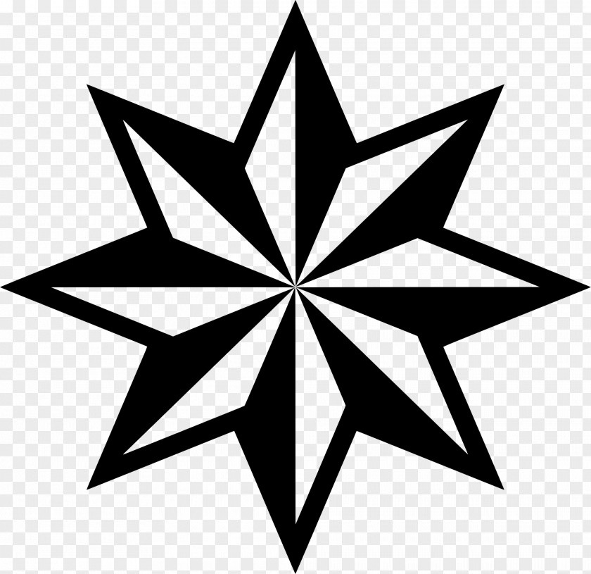 Fixed Star Five-pointed Nautical Clip Art PNG