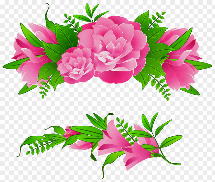 Garden Roses Clip Art Flower Floral Design Borders And Frames PNG